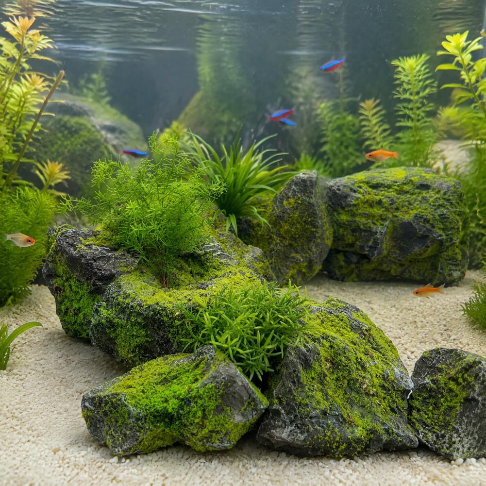 Bonsai Garden Backyard - Искусственные камни из мха для ландшафтного