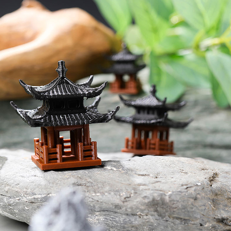Мини-статуя пагоды, сказочный  – обзор и цена Japanese Garden Bonsai