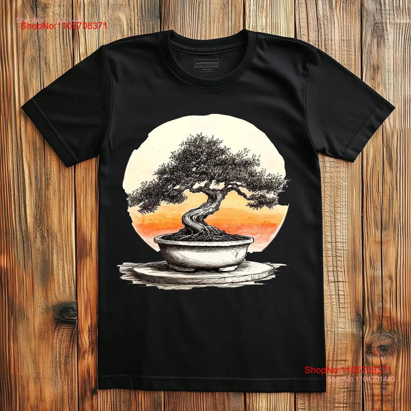 Футболка с изображением японск – обзор и цена Bonsai Garden Design